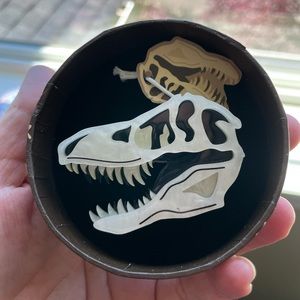 Erstwilder Bad to the Bone Brooch